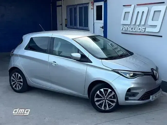 Usado Renault Zoe Intens 99 kW (135 CV) 2021 Gris Utilitario
