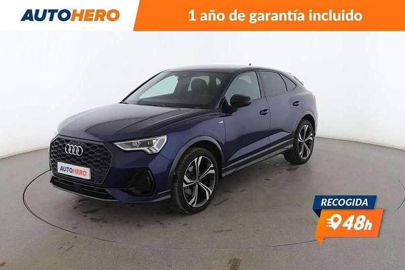 Azul Usado 2021 Audi Q3 SUV | 33.428 € (Caro) - Imagen 1/3