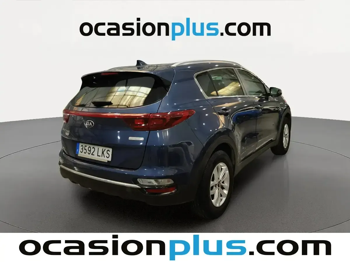 Usado Kia Sportage 115 CV (84 kW) 2020 Azul SUV