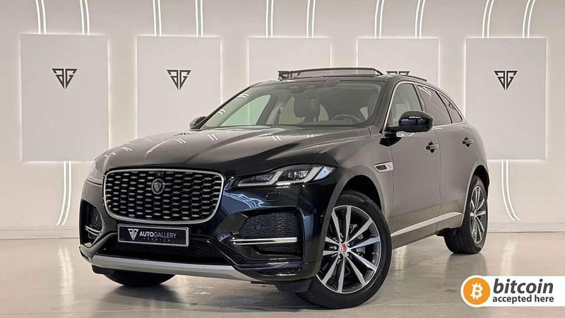 Usado Jaguar F-Pace SE 204 CV (150 kW) 2021 Negro SUV