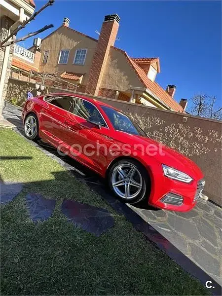 Usado Audi A5 Sportback Sport 190 CV (139 kW) 2018 Rojo Utilitario
