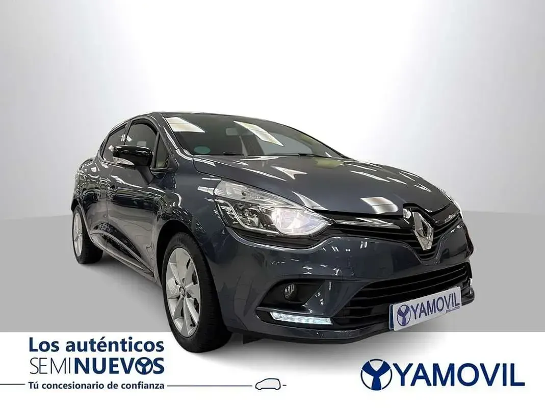 Usado Renault Clio LIMITED 90 CV (66 kW) 2018 Gris Utilitario