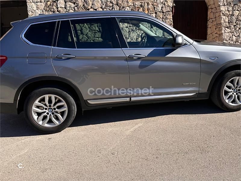 Usado BMW X3 184 CV (135 kW) 2015 Gris / plata SUV