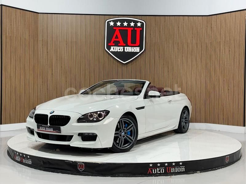 Blanco Usado 2012 BMW 640 Cabriolet Descapotable | 26.999 € (Un poco caro) - Imagen 1/4