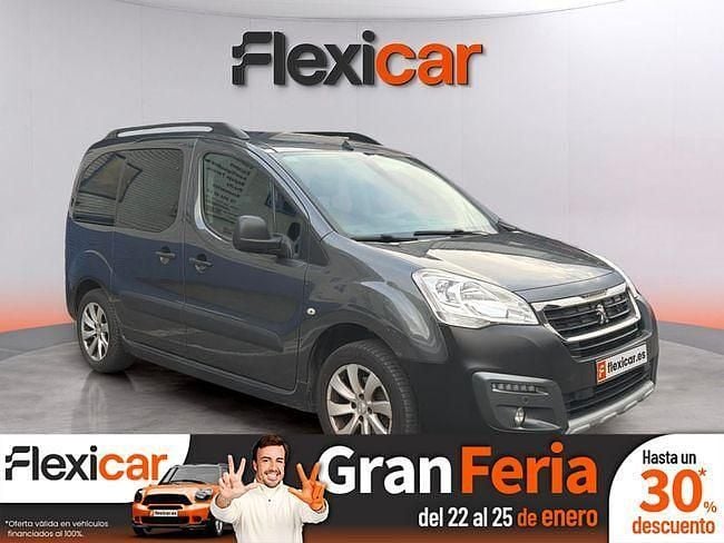 Gris Usado 2017 Peugeot Partner Tepee Outdoor Monovolumen | 11.990 € (Precio justo) - Imagen 1/4