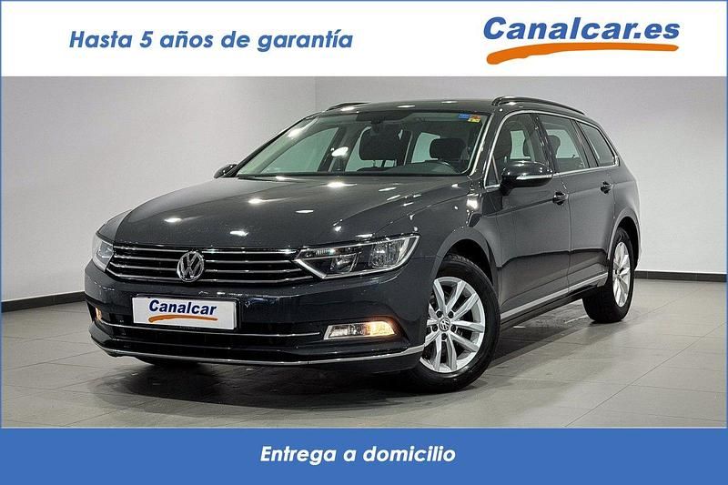 Gris Usado 2018 VW Passat Familiar | 16.990 € (Un poco caro) - Imagen 1/4