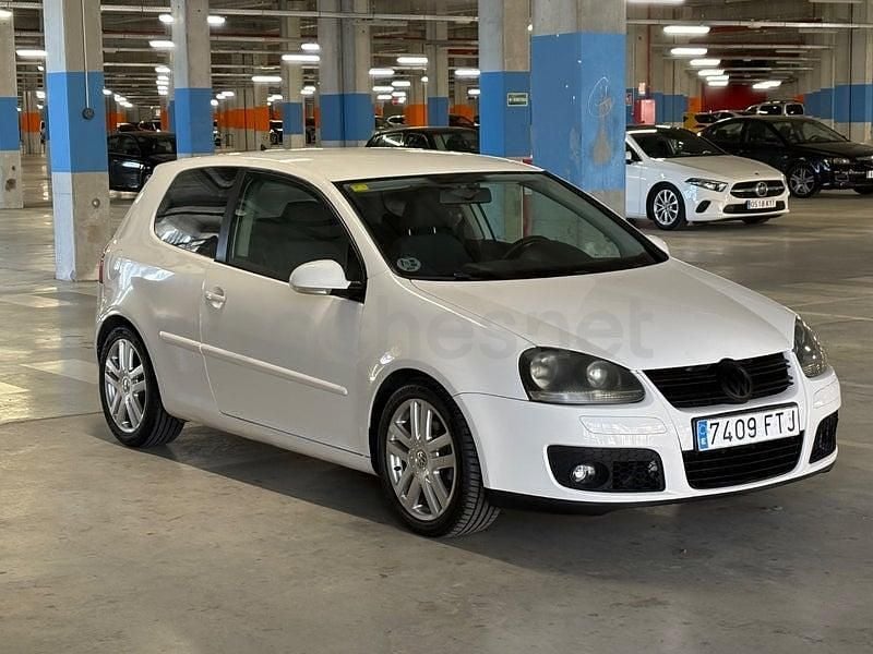 Usado VW Golf V GT 140 CV (102 kW) 2007 Blanco Berlina