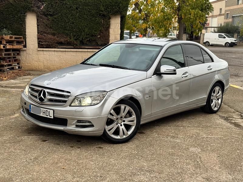 Gris / plata Usado 2011 Mercedes C200 Avantgarde Berlina | 6990 € (Precio justo) - Imagen 1/4
