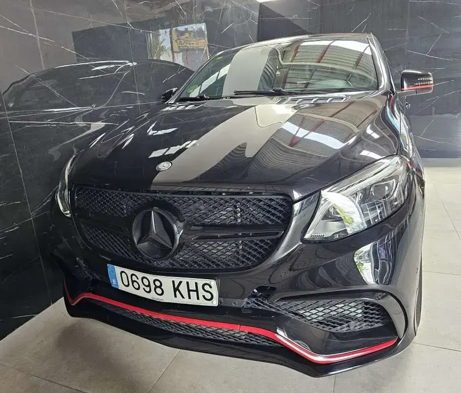 Usado Mercedes GLE350 258 CV (189 kW) 2015 Negro Coupe