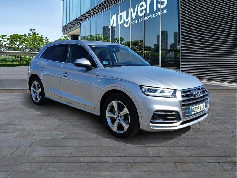 Usado Audi Q5 S-Line 163 CV (119 kW) 2020 Gris plata SUV