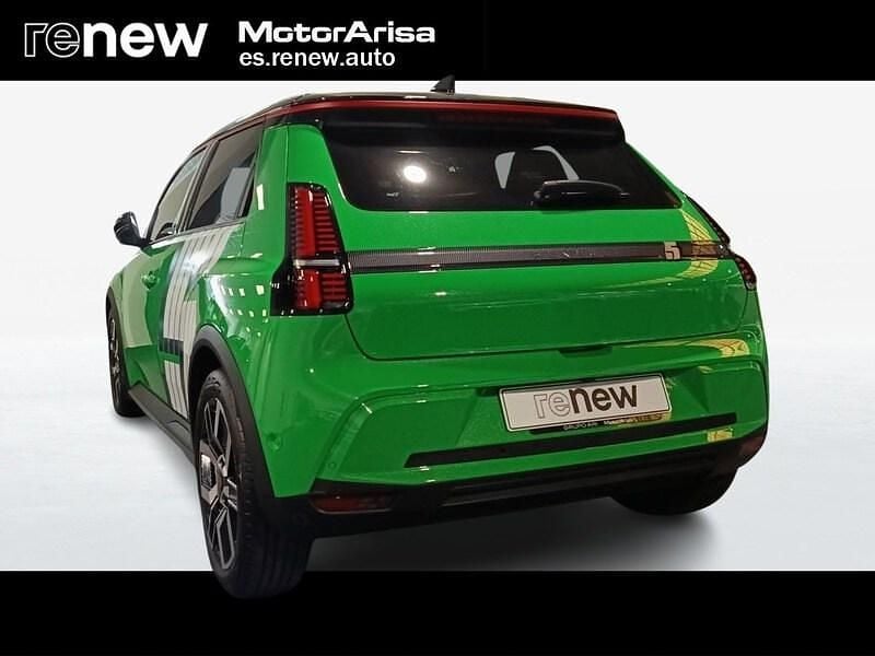 Ny Renault R5 Techno 110 kW (150 HK) 2025 Grön Halvkombi