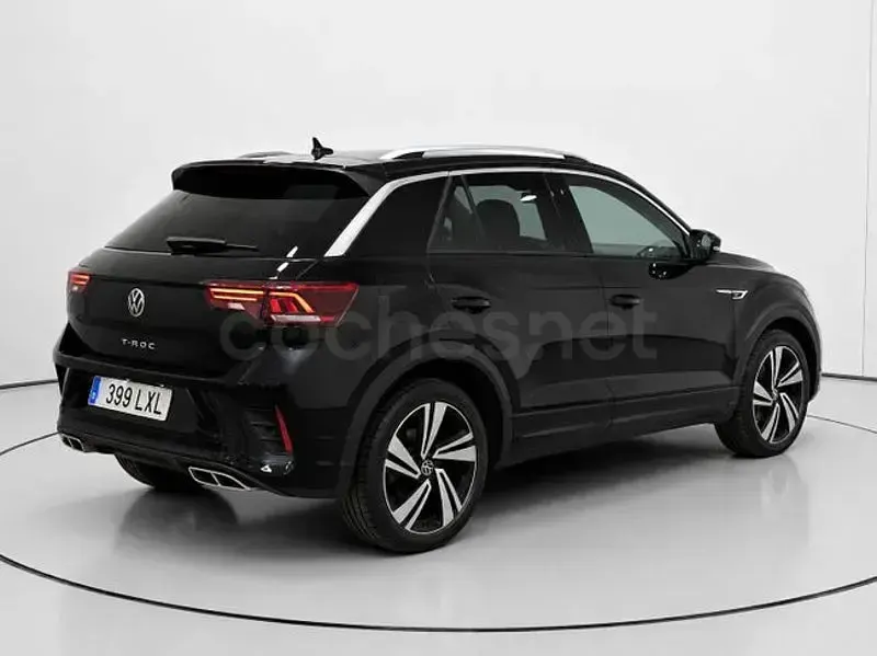 Usado VW T-Roc Life 150 CV (110 kW) 2022 Negro SUV