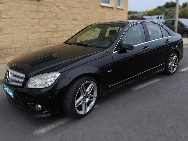 Usado Mercedes C200 Avantgarde 184 CV (135 kW) 2008 Negro Berlina