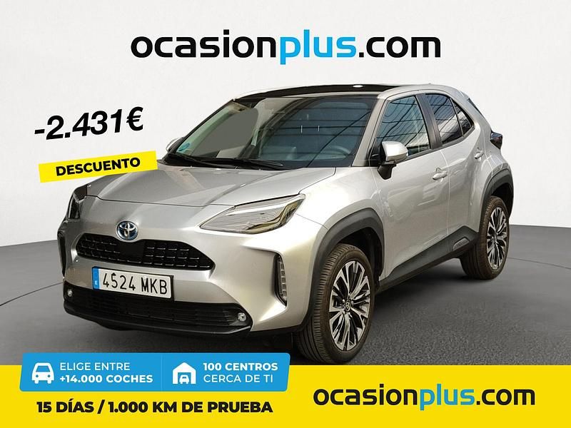 Gris Usado 2023 Toyota Yaris Hybrid Style Recogida | 26.750 € (Precio justo) - Imagen 1/4