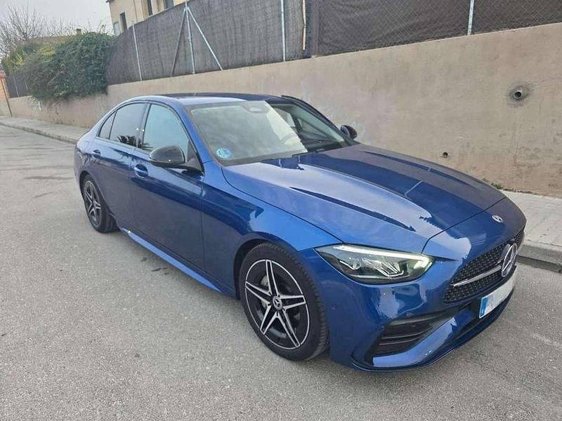 Usado Mercedes C200 204 CV (150 kW) 2022 Azul Berlina