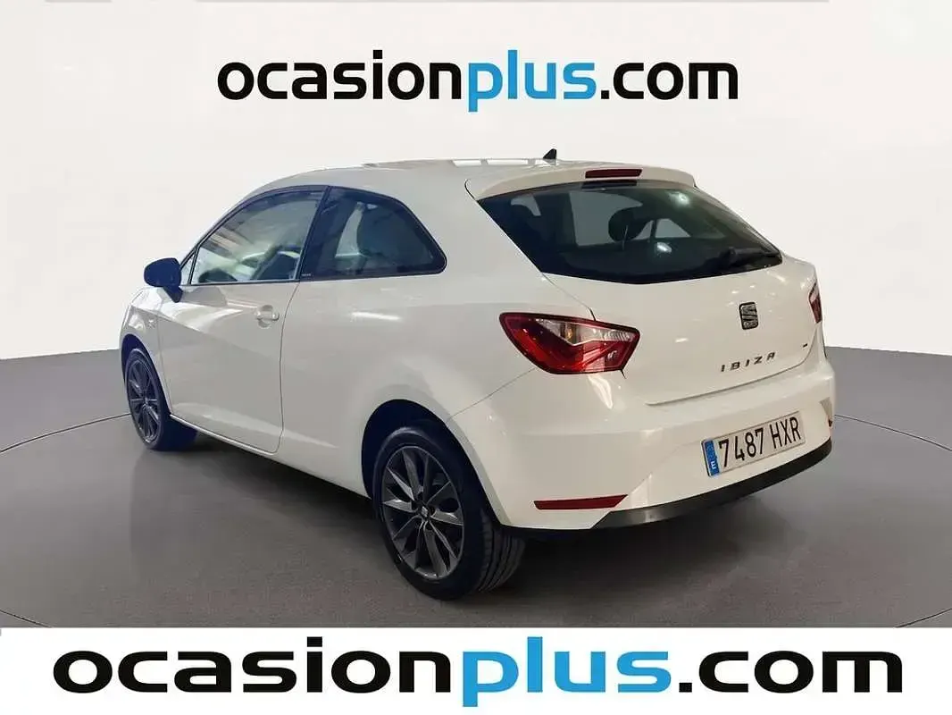 Usado Seat Ibiza SC Style 90 CV (66 kW) 2014 Blanco Utilitario