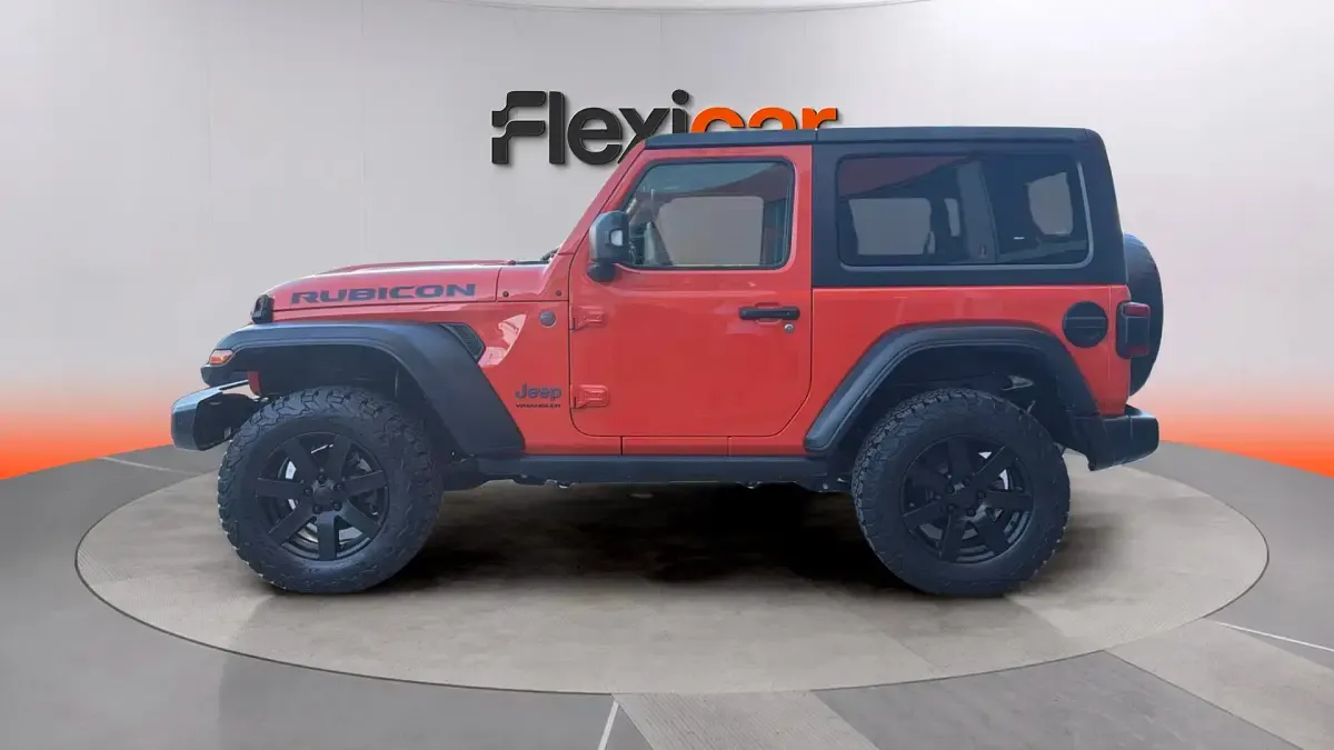 Usado Jeep Wrangler Rubicon 270 CV (198 kW) 2018 Naranja SUV