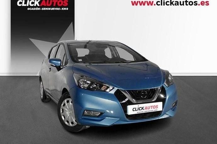 Usado Nissan Micra Acenta 92 CV (67 kW) 2022 Azul Utilitario