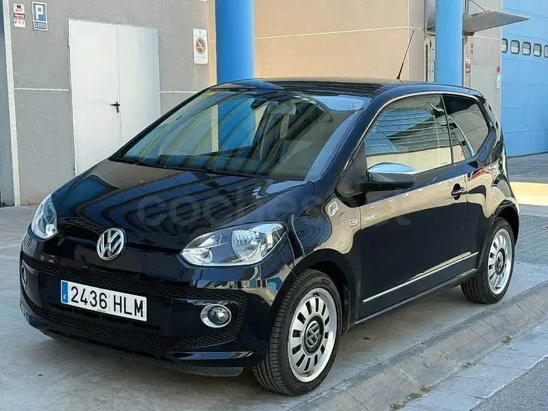 Usado VW up! 75 CV (55 kW) 2013 Negro Utilitario
