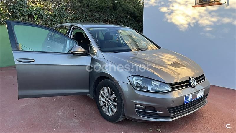 Usado VW Golf Sportsvan Advance 110 CV (80 kW) 2016 Gris / plata Monovolumen