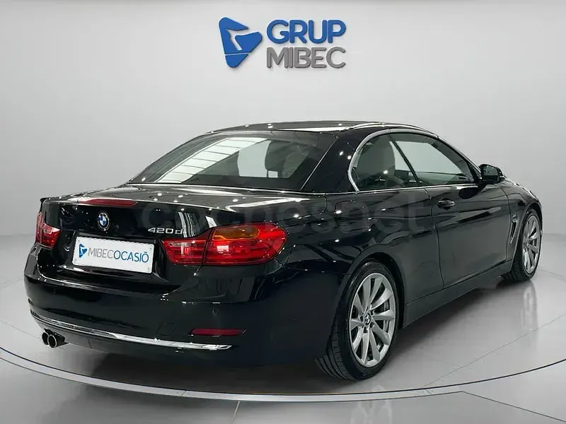 Usado BMW 420 190 CV (139 kW) 2017 Negro Descapotable