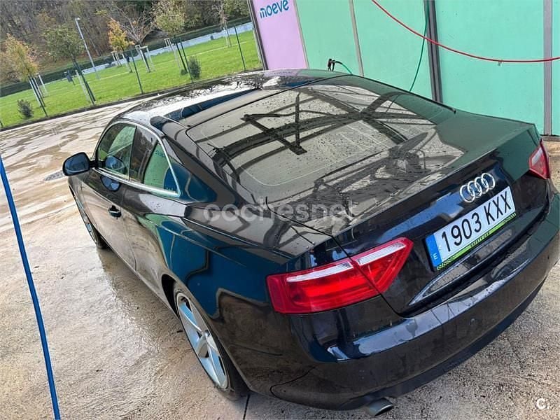 Usado Audi A5 S-Line 190 CV (139 kW) 2009 Negro Coupe