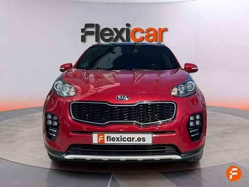 Usado Kia Sportage GT-Line 136 CV (100 kW) 2016 Burdeos SUV