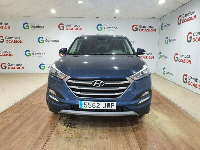 Usado Hyundai Tucson 131 HP (96 kW) 2017 Azul SUV