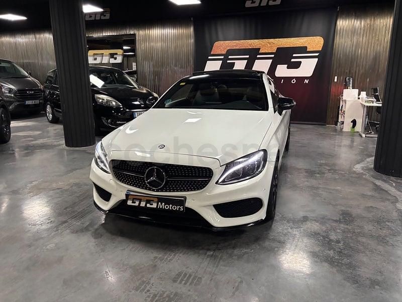 Używany Mercedes C220 170 KM (125 kW) 2017 Biały Coupe