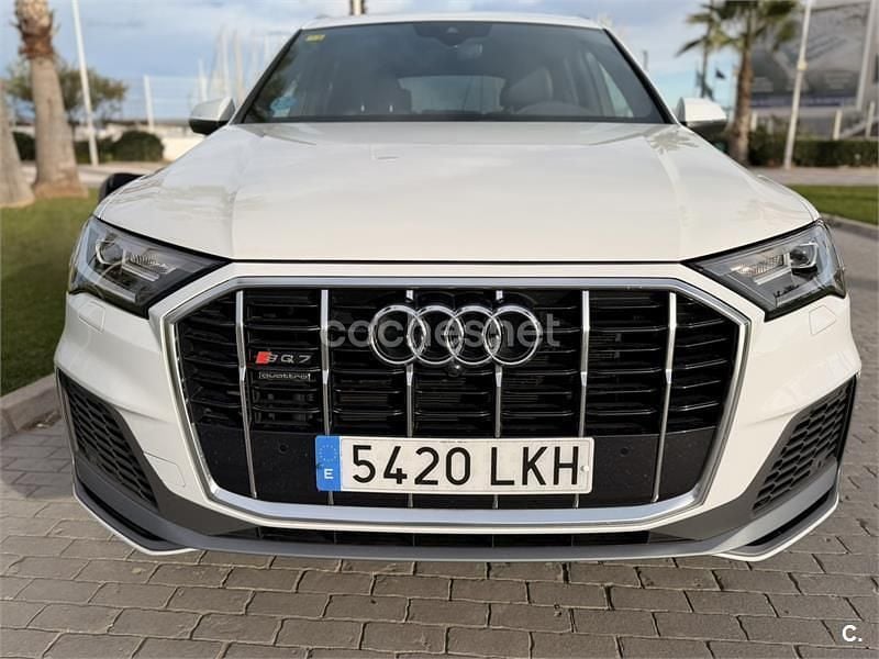Usado Audi Q7 S-Line 286 CV (210 kW) 2020 Blanco SUV