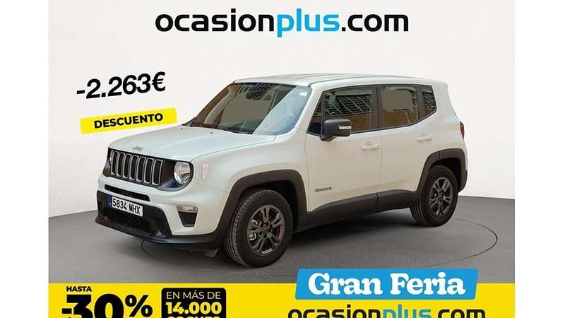 Blanco Usado 2023 Jeep Renegade Longitude SUV | 20.827 € (Buen precio) - Imagen 1/4