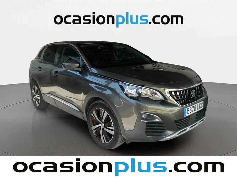 Usado Peugeot 3008 Allure 130 CV (95 kW) 2020 Gris SUV