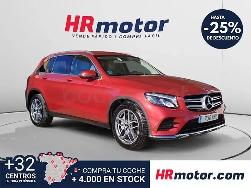 Occasion Mercedes GLC220 170 ch (125 kW) 2018 Rouge SUV