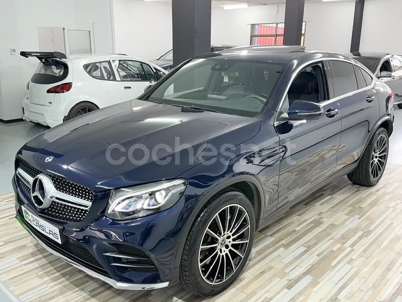 Azul Usado 2018 Mercedes GLC220 Coupe | 36.990 € (Buen precio) - Imagen 1/4