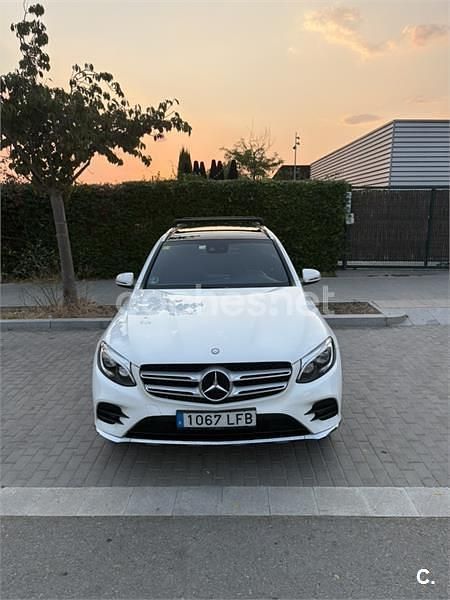 Blanco Usado 2015 Mercedes GLC250 AMG line SUV | 22.500 € (Precio justo) - Imagen 1/4