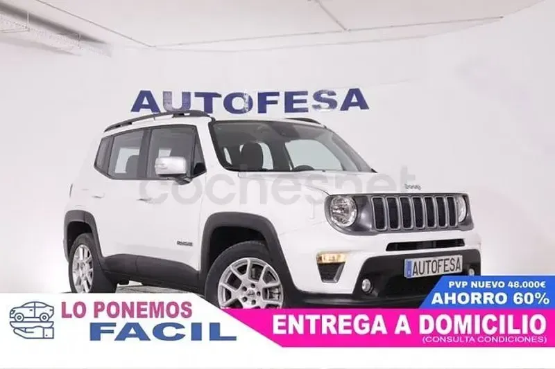 Usado Jeep Renegade Limited 190 CV (139 kW) 2022 Blanco SUV