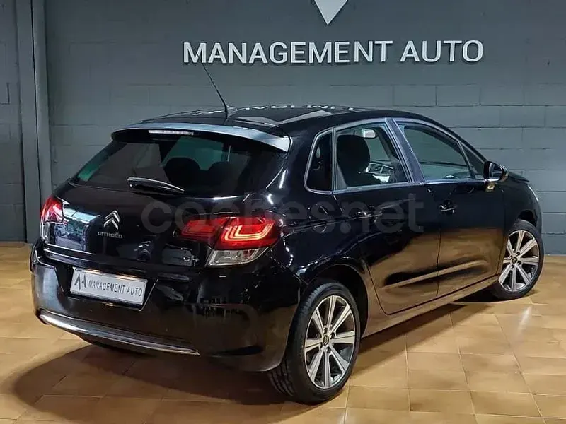 Usado Citroën C4 Feel 99 CV (72 kW) 2015 Negro Berlina
