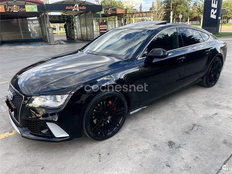 Negro Usado 2013 Audi A7 Sportback S-Line Utilitario | 15.500 € (Super precio) - Imagen 1/4