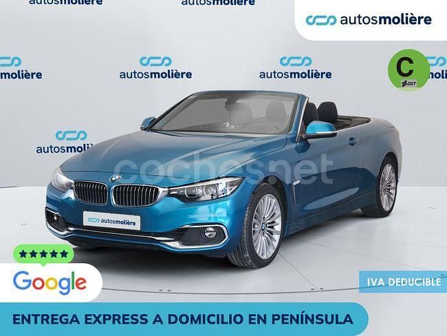 Azul Usado 2020 BMW 430 Cabriolet Comfort Edition Descapotable | 36.890 € (Precio justo) - Imagen 1/4