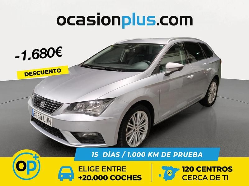 Gris Usado 2020 Seat Leon XCELLENCE Familiar | 17.990 € (Buen precio) - Imagen 1/4