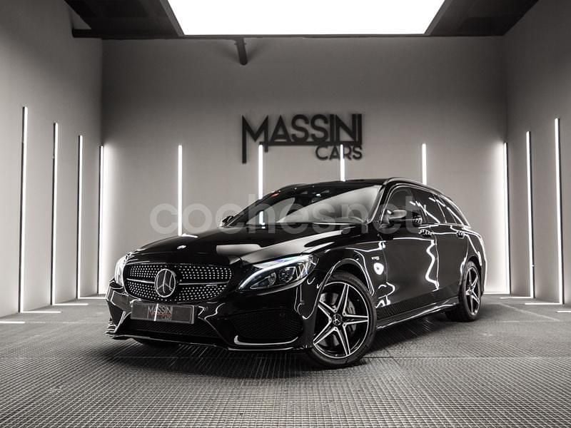 Usado Mercedes C43 AMG 367 CV (269 kW) 2017 Negro Familiar