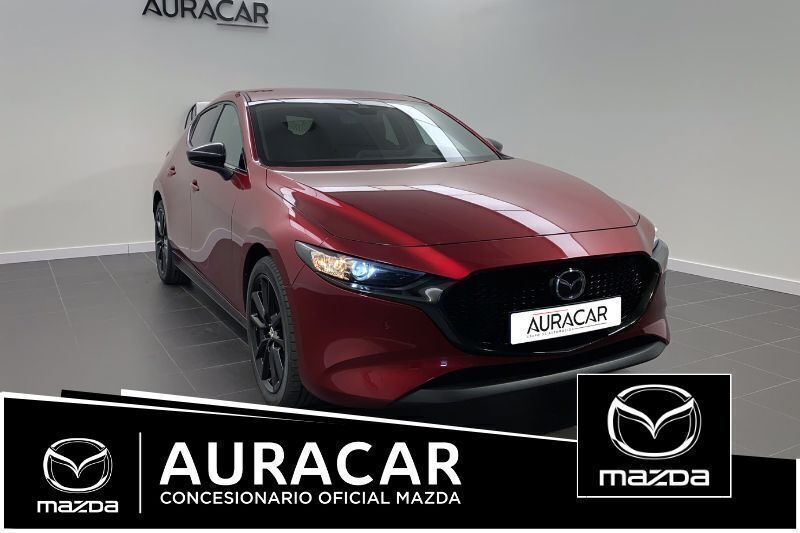 Rojo Nuevo 2025 Mazda 3 Homura-Line Berlina | 28.900 € (Precio justo) - Imagen 1/4