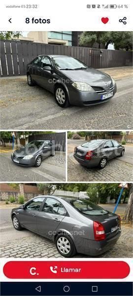 Gris / plata Usado 2004 Nissan Primera Acenta Berlina | 2750 € (Precio justo) - Imagen 1/1