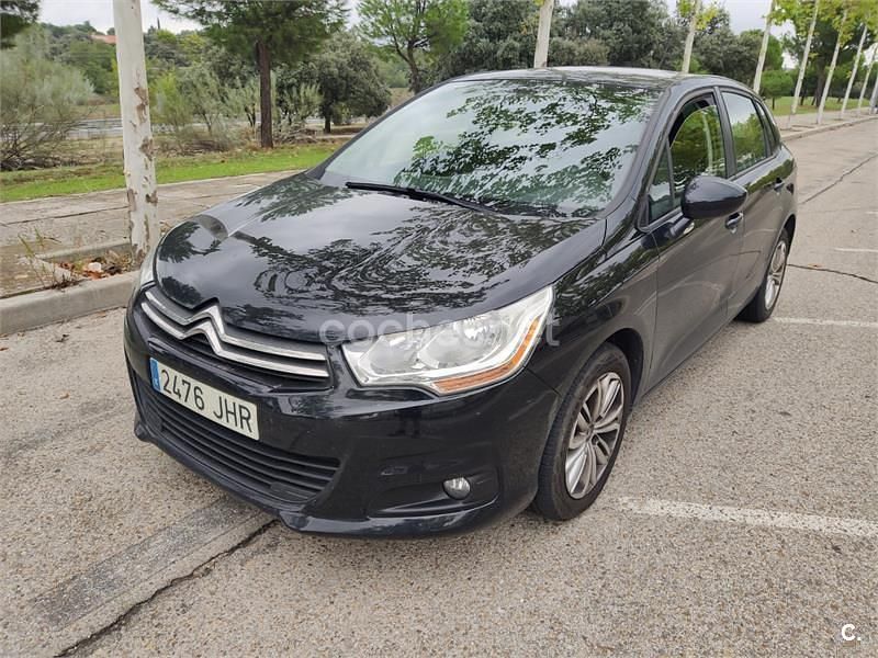 Usado Citroën C4 Live 110 CV (80 kW) 2015 Negro Berlina