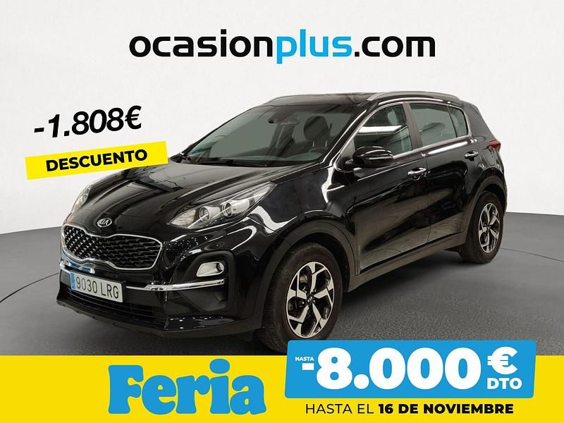 Negro Usado 2021 Kia Sportage SUV | 19.890 € (Caro) - Imagen 1/4