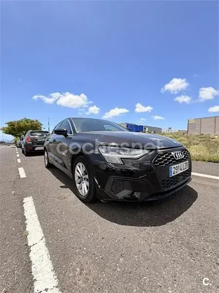 Usado Audi A3 Advanced Plus 110 CV (80 kW) 2022 Negro Berlina