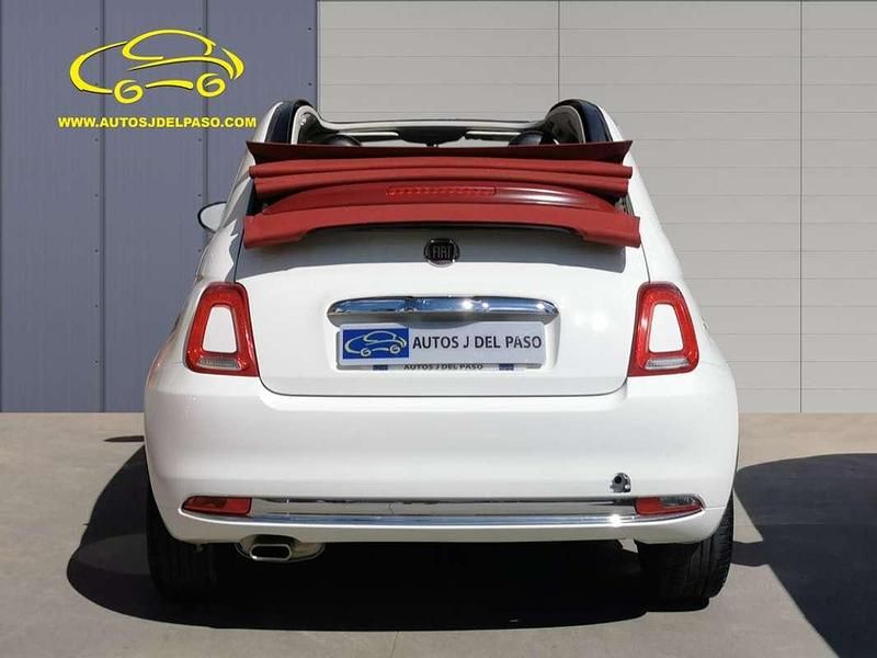 Usado Fiat 500C Lounge 69 CV (50 kW) 2019 Blanco Descapotable