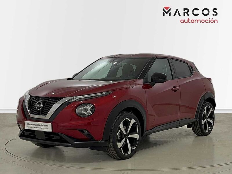 Fuji sunset negro Usado 2023 Nissan Juke Tekna SUV | 25.400 € (Caro) - Imagen 1/4