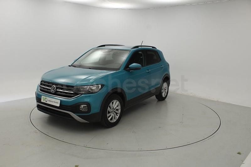 Usado VW T-Cross Advance 95 CV (69 kW) 2022 Verde SUV