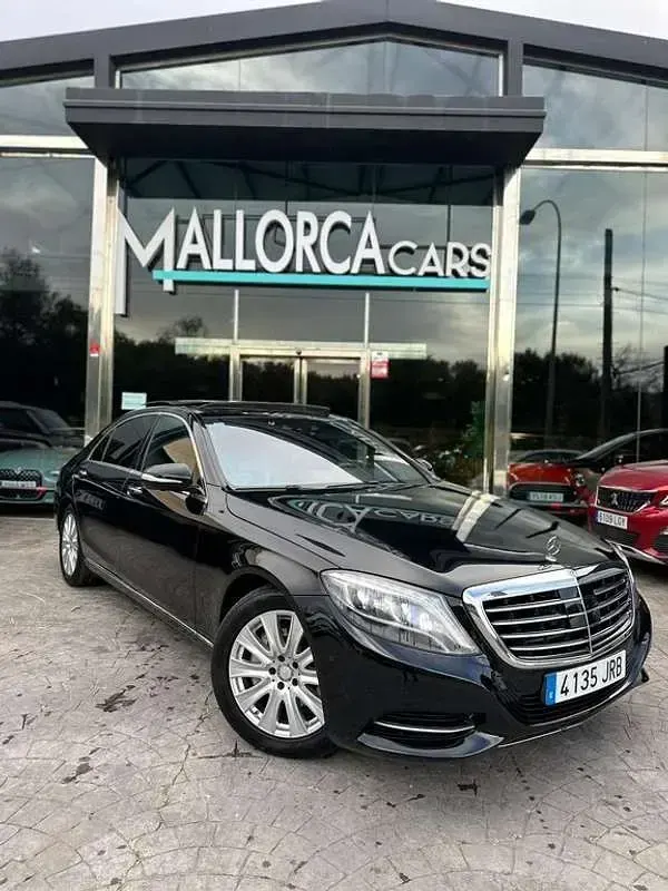 Usado Mercedes S350 258 CV (189 kW) 2015 Negro Berlina